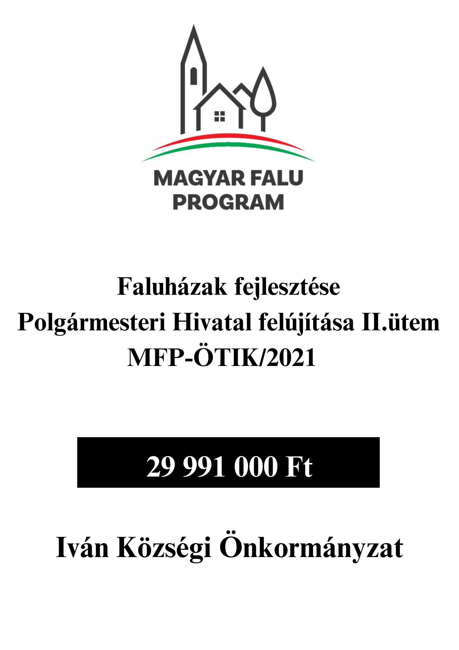 Faluhazak Fejlesztese MFP OTIK 2021